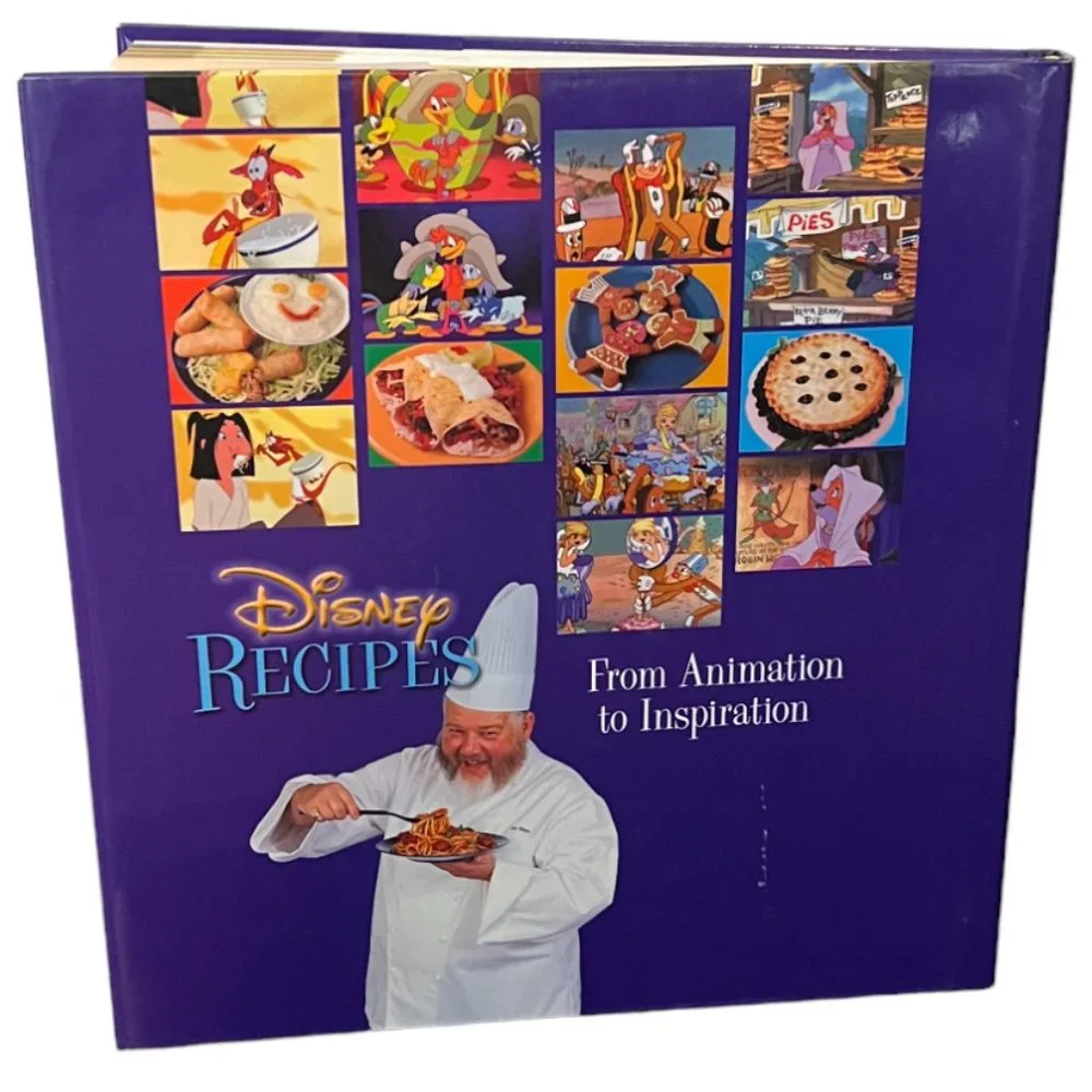 Disney Recipes Cookbook - Purple Cover